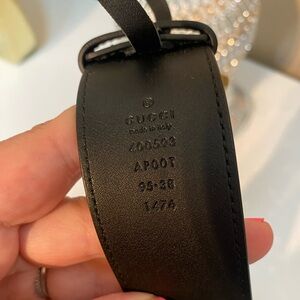 GUCCI BELT (LIKE NEW) SIZE 95•38